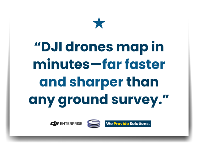 night surveying drones